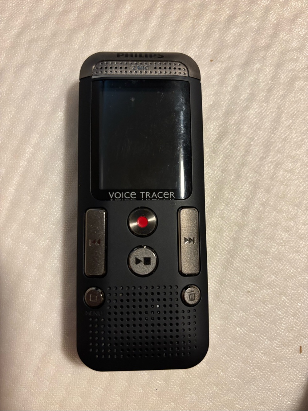 Philips Voice Tracer Digital Recorder - Black & Silver